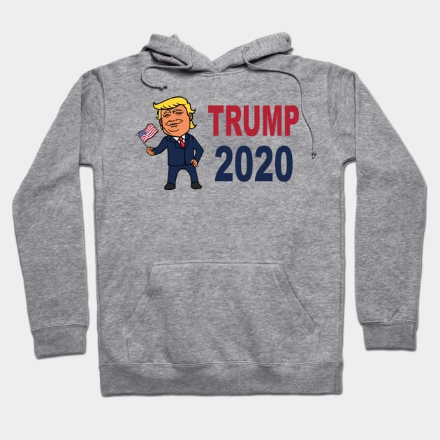 Trump 2020 Hoodie by patrioticdude